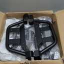 4 Pcs Rock Rails Side Steps Running Boards Fit for 2018-2025 Jeep Wrangler 4 Door & 2020-2025 Gladiator 4 Door with OEM Rock Rails