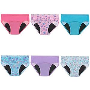 Hanes Girls' Hanes Toddler Girls' Potty Trainer Briefs, 4 Pack