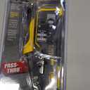 Klein Tools VDV226-110 Ratcheting Modular Data Cable Crimper / Wire Stripper / Wire Cutter for RJ11/RJ12 Standard, RJ45 Pass-Thru Connectors