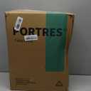 PORTRES 27" Modern Ceramic Table Lamp Set of 2 for Living Room White & Gold Bedside Lamps for Bedroom Nightstand Lamp Tall End Table Lamps