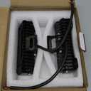 LED Yellow/White Motorcycle Driving Fog Lights Bar 2Pcs 5Inch Offroad Driving Lights Pod Light Work Auxiliary Lights fit for Motorcycle Truck Vehicle ATV SUV UTV 4WD Boat Tractor