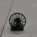 2Pcs Solar Powered Hat Fan Portable Cooling Clip on Solar Fan for Summer Traveling Fishing Climbing Outdoor
