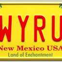 Celebrity Machines | Breaking Bad | LWYRUP | Vanity Plate, Stamped Aluminum, Metal Decorative Tag, Corrosion Resistant, Quality Novelty Sign, Wall Decoration, Wall Hanging