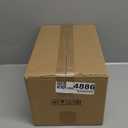 MyGift Solid Cement Bookends for Shelf in Gray Finish L-Shaped Decorative Heavy Duty Non-Skid Book Stopper for Home Office School, 1 Pair