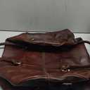 Leather Farm Travel Duffel Bags for Men & Women - Premium 21" Mens Weekender Overnight Leather Gym Bag, Carry-On Luggage with Spacious Compartments, Stylish Duffel Bag for Aeroplane, Sports & Trips