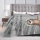 Get Well Gifts for Women Men After Surgery Recovery Blanket,Cancer Care Gifts Feel Better Get Well Soon Gifts for Women, at Least You Dont Have to Wear A Cone Grey Throw Blanket 60"x80"