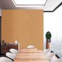 Cork Board Roll 48" x 36", 1/4" Thick Non-Adhesive Decorative Large Corkboard Bulletin Board Sheet for Walls/Office, ZHIDIAN 4' x 3' Premium Frameless Natural Cork Board for DIY Projects