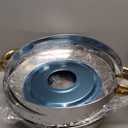 Chafing Dishes for Buffet 2 Pack, 6QT Round Chafing Dishes for Buffet [Elegant Gold and Silver Colors] Stainless Steel Chafing Dish Buffet Set for Any Party