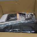 Garage Floor Mat 8'6" x 20' Upgraded Satin Finish Texture Non-Slip Containment Mat Waterproof Garage Floor Mat for Under Car Heavy Duty Protection Mat with Floor Squeegee for All Seasons