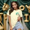 St Patricks Day Shirt Women One Lucky Teacher St. Patrick's Day Shirts for Women School Teach Shirt (L)