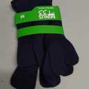 Merino Wool Glove Liner - Warm Base Layer - Ski Liner Glove - 3 Season Wear - Multiple Colors and Sizes - Navy Blue - Medium