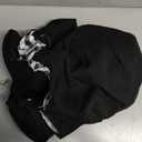 Tomkas Small Dog Sling Carrier - Adjustable Strap & Zip Pocket - Suitable for Puppies (Black)