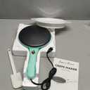 Baker's Friend Instant Crepe Maker with Handle, Electric Crepe Maker Machine, Crepera Electrica, 8 Inch Non-stick Cooking Surface, Aqua