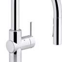 KOHLER 22974-CP Crue Touchless Kitchen Faucet with Pull Down Sprayer, Touchless Activation, Motion Sensor, Hands-Free Faucet, Polished Chrome