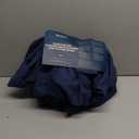 Bedsure 100% Washed Cotton Duvet Cover Queen Size - Navy Minimalist Bedding Set Linen Like - PureWoven Plain Simple & Soft Comforter Cover for All Seasons (Navy, Queen, 90"x90")