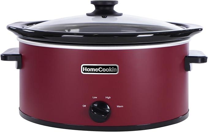 Crockpot Manual 8-Quart Slow Cooker Black