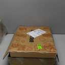 WOWLIVE Double Layer Bread Box for Kitchen Countertop, Large Bamboo Bread Storage Container for Homemade Bread, Farmhouse Bread Holder for Kitchen Counter Cabinet, Pantry, Cupboard (Black, Medium)