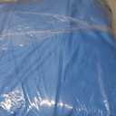 4 Bow Marine Grade Fade and Crack Resistant Bimini Top Replacement Cover, Heavy-Duty Waterproof and UV-Proof Sun Shade Boat Canopy, Easy Install Zipper Sleeve Boat Awning/Without Frame, Blue