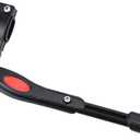 Adjustable Bicycle Kickstand, Aluminum Bicycle Stand for Bike, Fit for 20"-27.5" Bike Kick Stand for Mountain Bike Road Bicycles Kickstand (Black)