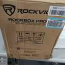Rockville ROCKBOX PRO V2 150W Portable Bluetooth Speaker, LED Party Lights, TWS Pairing, Mic Input, for Outdoor Events and Karaoke