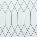 Window Film Old English Privacy Stained Glass Window Clings Moroccan Lattice Sliding Glass Door Cover Decorative Bathroom Coverings Tints UV Sun Blocking Heat Control No Glue Resuable,17.5x78.7in.