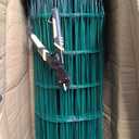 Tongmo 4 ft x 100 ft Green PVC Coated Welded Wire Fence, 16GA Garden Chicken Wire Fence Roll, Mesh Size 2" x 4" Hardware Cloth, Ideal for Yard Protection and Poultry Netting