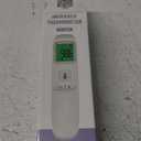 No-Touch Thermometer for Adults and Kids, Accurate Digital Baby Thermometer, FSA HSA Eligible, Fever Alarm & Silent Mode, 2 in 1 Forehead & Object Mode (white)