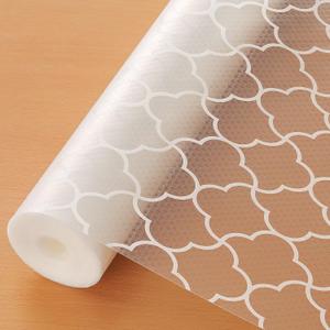 Cooyes Shelf Liner – Premium Non-Adhesive Cabinet & Drawer Liner for Kitchen – Waterproof Shelf Paper with Modern Pattern – Durable EVA Cabinet Mat – Easy to Cut （12" W x 240" L）