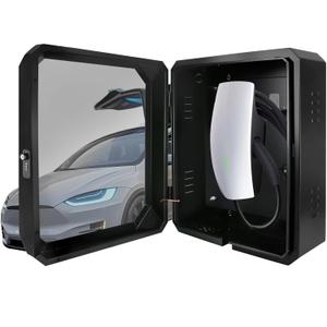 Heavy Duty Outdoor Charger Station Cover Box fit for Tesla gen 3th Wall Connector & Most EV Charger, Super Large Size Waterproof Dustproof Indoor/Outdoor Wall Mount Charger Enclosure