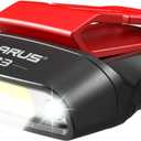 klarus HC3 Rechargeable Motion Sensor Cap Visor Light - 100 Lumens COB LED Clip on Hat Light - Headlamp Flashlight with Red Light for Fishing Running Camping Reading