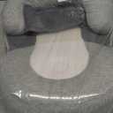 Baby Lounger Pillow for Infant Support Cushion Reflux Pillow, Bottle Feeding, Tummy Time,Wedge Pillow for Newborn,Adjustable Baby Wedge Pillow for Reducing Spit-Up (White Black)