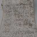 Area Rug, Cream/Camel 2'6"X14'