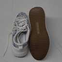DREAM PAIRS Women Platform Chunky Lightweight Comfortable Casual Lace-Up Sky Walking Fashion Sneakers (7.5, Blue/Beige/White)