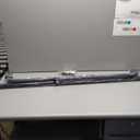 1 1/4 Diam Large Room Darkening Rods, 48-84Inch(4-7ft) Length Telescoping Wrap Around Curtain Rods For Bedroom Living Room Kitchen, Matte Black