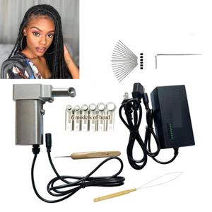 Dreadlocks Machine, Compatible for Locs Electric Handheld Portable Dreadlock Maker with 6 Sizes, Automatic Instant Loc Dreadlock Machine DIY Dreadlocks Braiding Hair(6/8/10/12/14/16 mm)