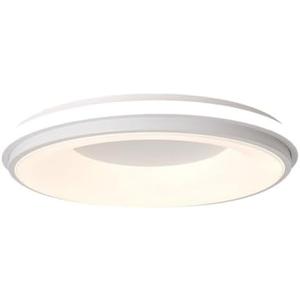 Color Ceiling Light Set Minimalist Industrial Flat Panel Light Low Profile Ceiling Lamp 1 Pack Round Ceiling Light Fixture for Kitchen Bedroom Garage Laundry Stairwell Closet(White,30cm)