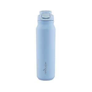 Reduce 32 oz Hydrate Pro Stainless Steel Insulated Water Bottle - Flip Top Leak-Proof Lid, Dishwasher Safe, BPA-Free, Dual Wall Vacuum, Keeps Drinks Cold for 48 Hrs, Cup Holder Friendly, Glacier