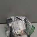 for AirPods Pro 3 Case 2025, with Safty Lock & Phone Stand for Floral AirPods Pro 3 Generation Case Cover for Women Girly, iPod Pro 3 Case with Keychain & Cleaner Kit - Leopard Print