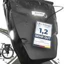 Büchel Pannier Rack Bag 26L Volume I Large Capacity Bike Bag 100% Waterproof, Bicycle Panniers Rear Rack Bag for Grocery Touring Cycling I Big Rear Bag, Bike Saddle Bag, Commuter Long Cycling Trip