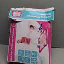 SUNLIN Dance Mat - Rhythm Step Play Mat - Dance Game Toy Pad with LED Lights, Gift for Kids Girls 3-12, Adjustable Volume, Built-in Music, 3 Challenge Levels (Pink)