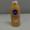 NIVEA Skin Firming Melanin Beauty & Hydration Body Lotion with Q10 and Argan Oil, Firmer Skin in as Little As Seven Days, 16.9 Fl Oz Pump Bottle