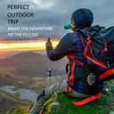 Sleeping Bag 4 Seasons Adults & Kids for Camping Hiking Trips Warm Cool Weather,Lightweight and Waterproof with Compression Bag,Indoors Outdoors Activities (Black Gray)