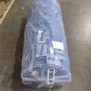 Angeles 48" x 10' Quiet Divider With Sound Dampening Panels, Freestanding Room Divider Wall, Blue