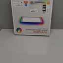 Smart LED Ceiling Light WiFi, 13in RGB Flush Mount Lighting Fixture with Remote, Compatible with Alexa Google Home, Low Profile Ceiling Light for Bedroom, Kitchen, Square White