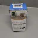 32 Pcs Chair Leg Floor Protectors - Silicone Felt Pads, Scratch-Proof & Noise-Free, Easy Smooth Moving, Large Size (Fits Round Chair Legs: 1-5/16" to 2" Diameter)