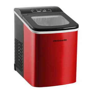 Frigidaire Compact Countertop Ice Maker, Makes 26 Lbs. of Bullet Shaped Ice Cubes Per Day