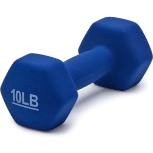 Amazon Basics Neoprene Dumbbell Hand Weights for Exercise and Muscle Toning