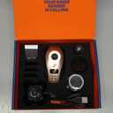 Freebird FlexSeries Electric Head & Body Hair Shaver - Mens Cordless Rechargeable Wet/Dry Skull Bald Head Back & Groin Waterproof Razor with Rotary Blades, Clippers, Nose Trimmer, Brush, Massager