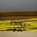 50 Pcs 46"Fiberglass Step in Electric Fence Posts,Portable Temporary Stakes