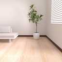 Raycity Rubber Baseboard Trim - 4 Inch x 40 Feet Vinyl Base Cove molding, Peel and Stick Baseboard Self Adhesive Wall Base Molding Trim Floor Baseboard molding Corner Rubber Moulding Trim (Bronze)